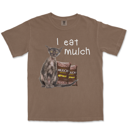 Comfort Colors T-Shirt I Eat Mulch in Espresso