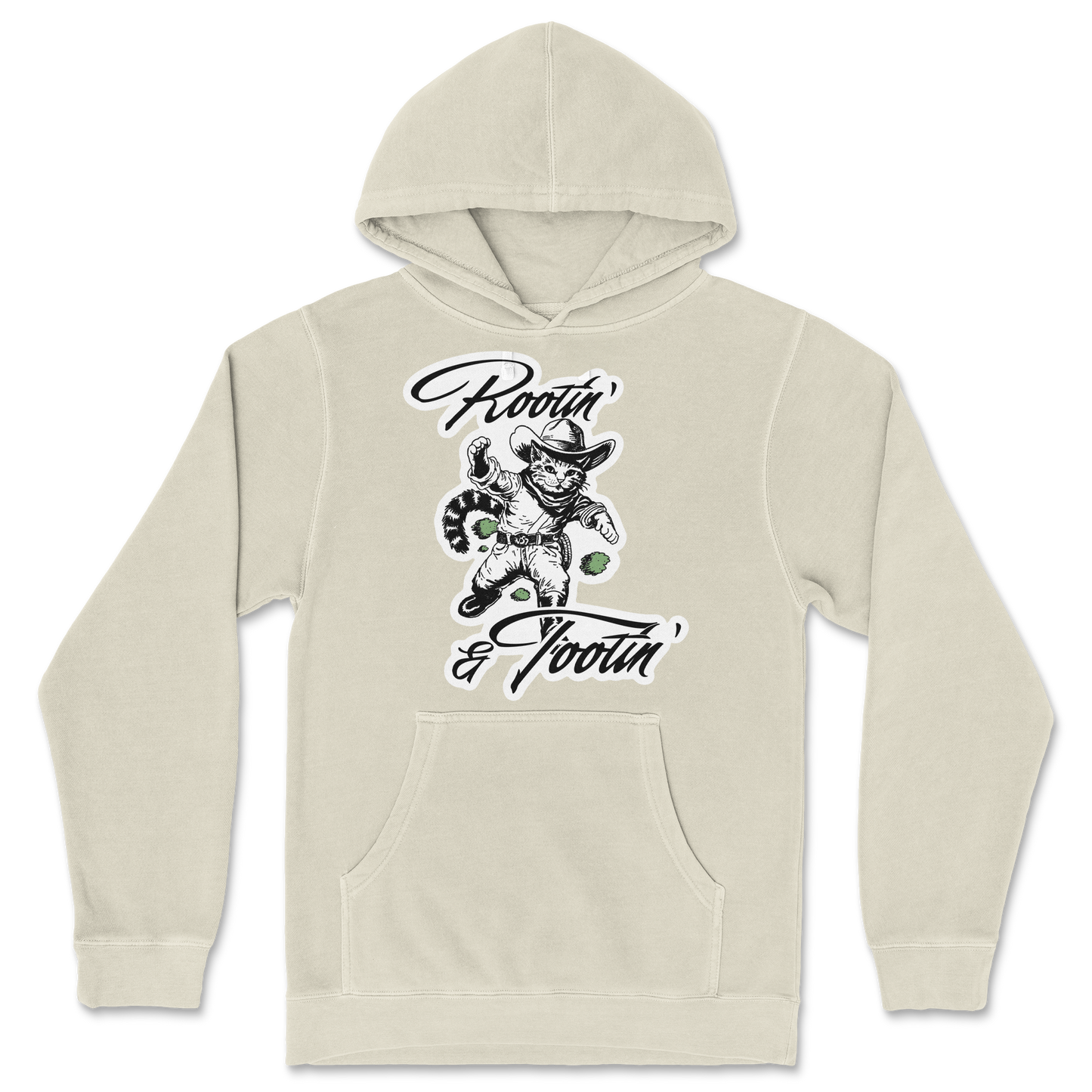 Independent Clothing Co. Hoodie Rootin Tootin  in Ivory