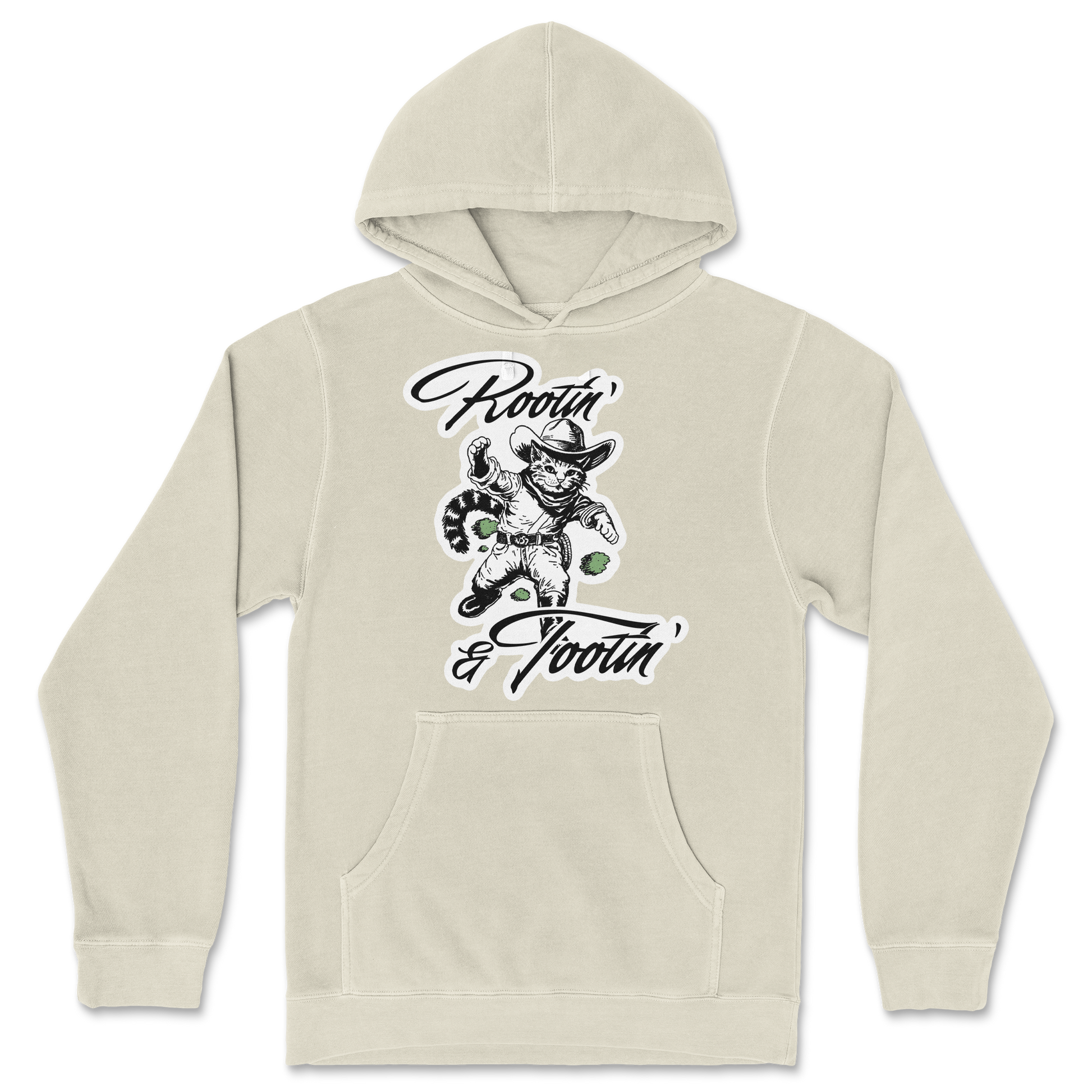 Independent Clothing Co. Hoodie Rootin Tootin  in Ivory