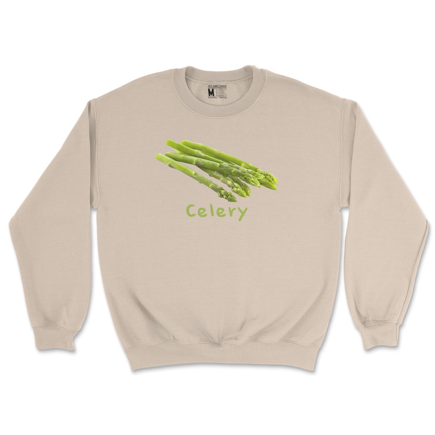 Gildan SoftStyle Crew Neck Celery in Sand