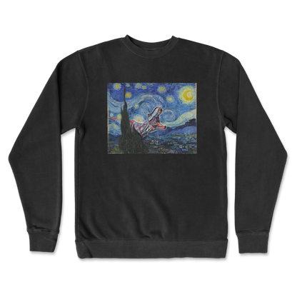 Independent Clothing Co. Crew Neck Van Gogh but Cooler in Black