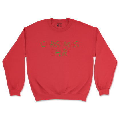 Gildan SoftStyle Crew Neck Christmas Shirt in Red