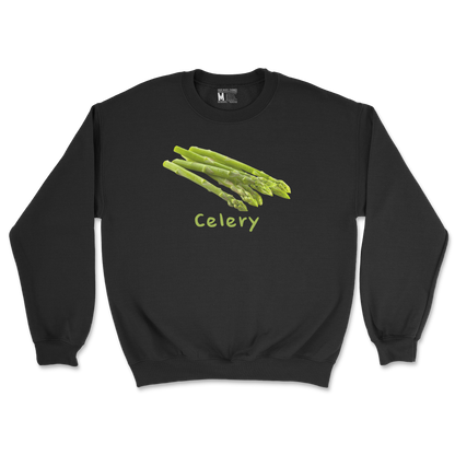 Gildan SoftStyle Crew Neck Celery in Black