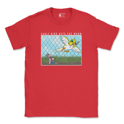 Gildan SoftStyle T-Shirt Early Bird in Red