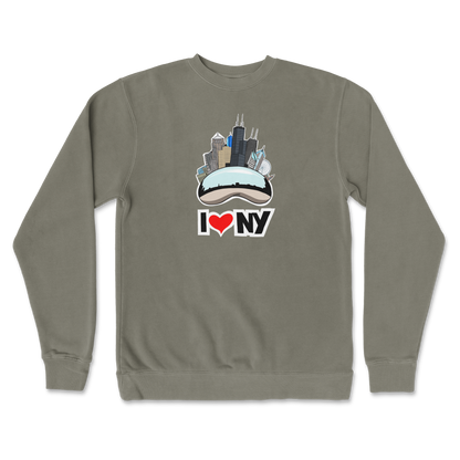 Independent Clothing Co. Crew Neck I Heart NY in Army