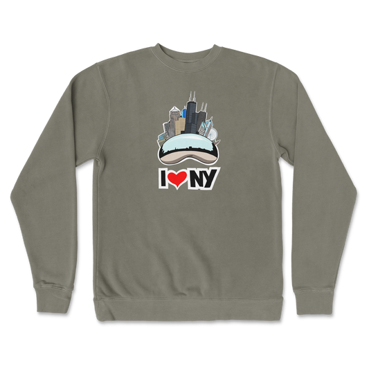 Independent Clothing Co. Crew Neck I Heart NY in Army