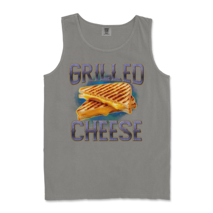 Comfort Colors Tank Top Grilled Cheese  in Grey