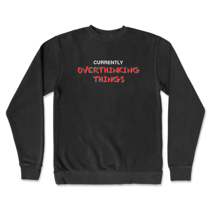 Independent Clothing Co. Crew Neck For Our Lil Overthinker in Black