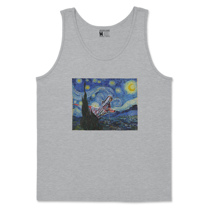 Gildan SoftStyle Tank Top Van Gogh but Cooler in Sports Grey