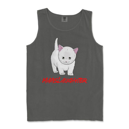 Comfort Colors Tank Top Manslaughter in Pepper