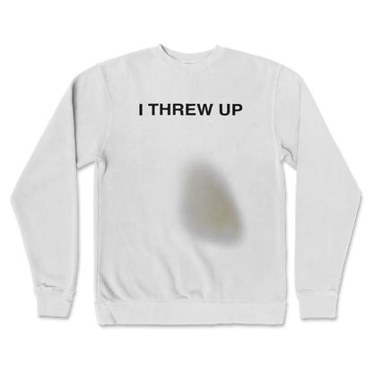 Independent Clothing Co. Crew Neck Mom I Threw Up in White