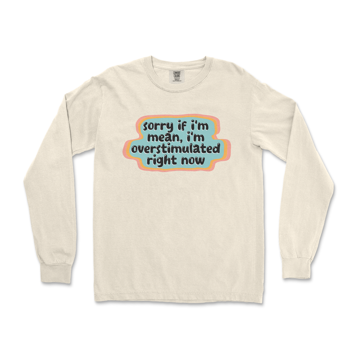 Comfort Colors Long Sleeve in Ivory