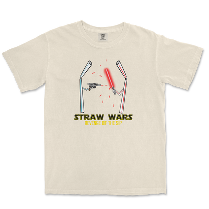 Comfort Colors T-Shirt Straw Wars in Ivory