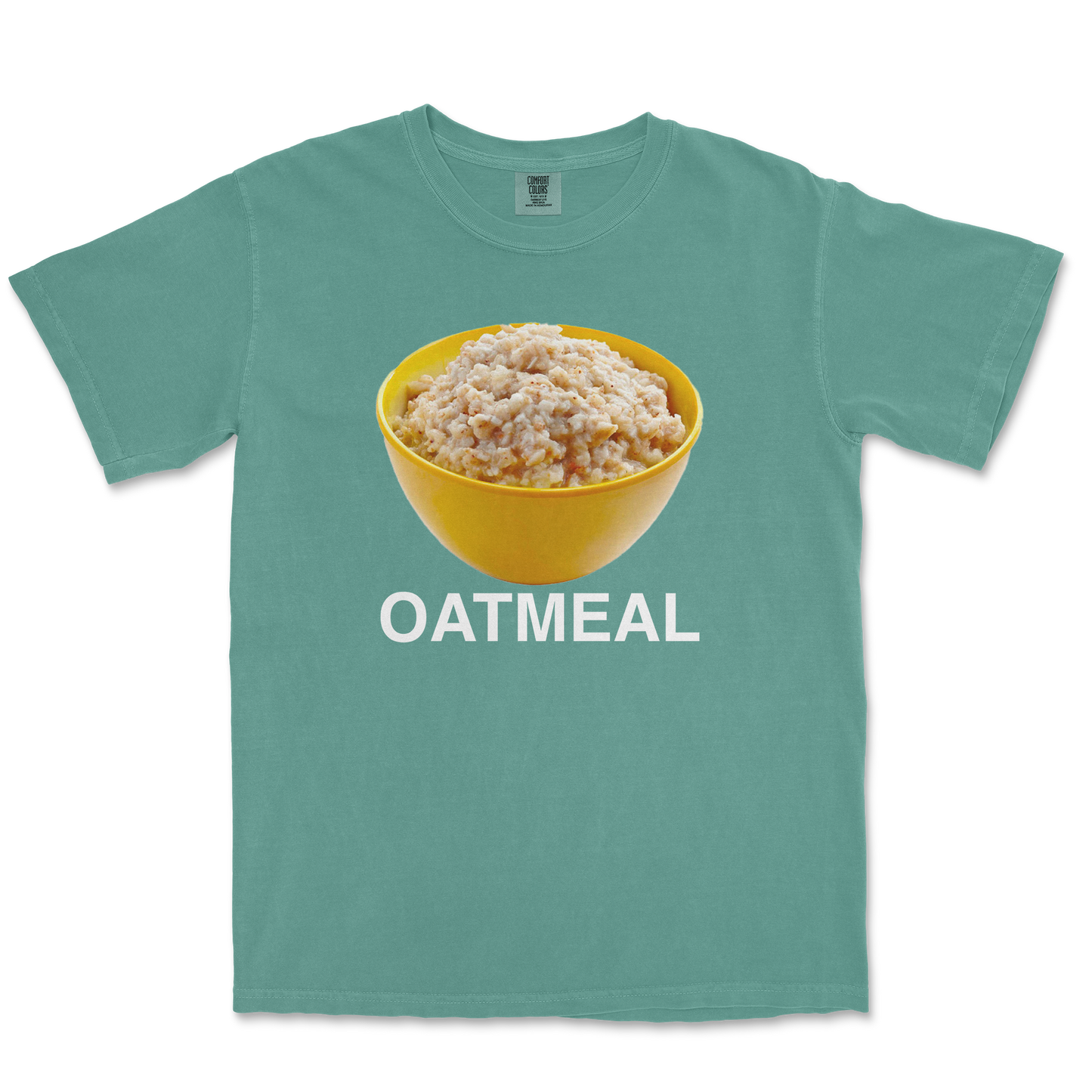 Comfort Colors T-Shirt Oatmeal in LightGreen