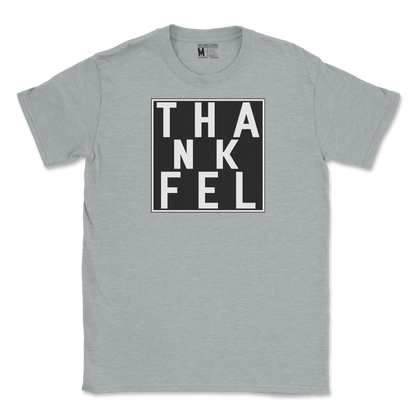 Gildan SoftStyle T-Shirt THANKFEL in Sport-Grey