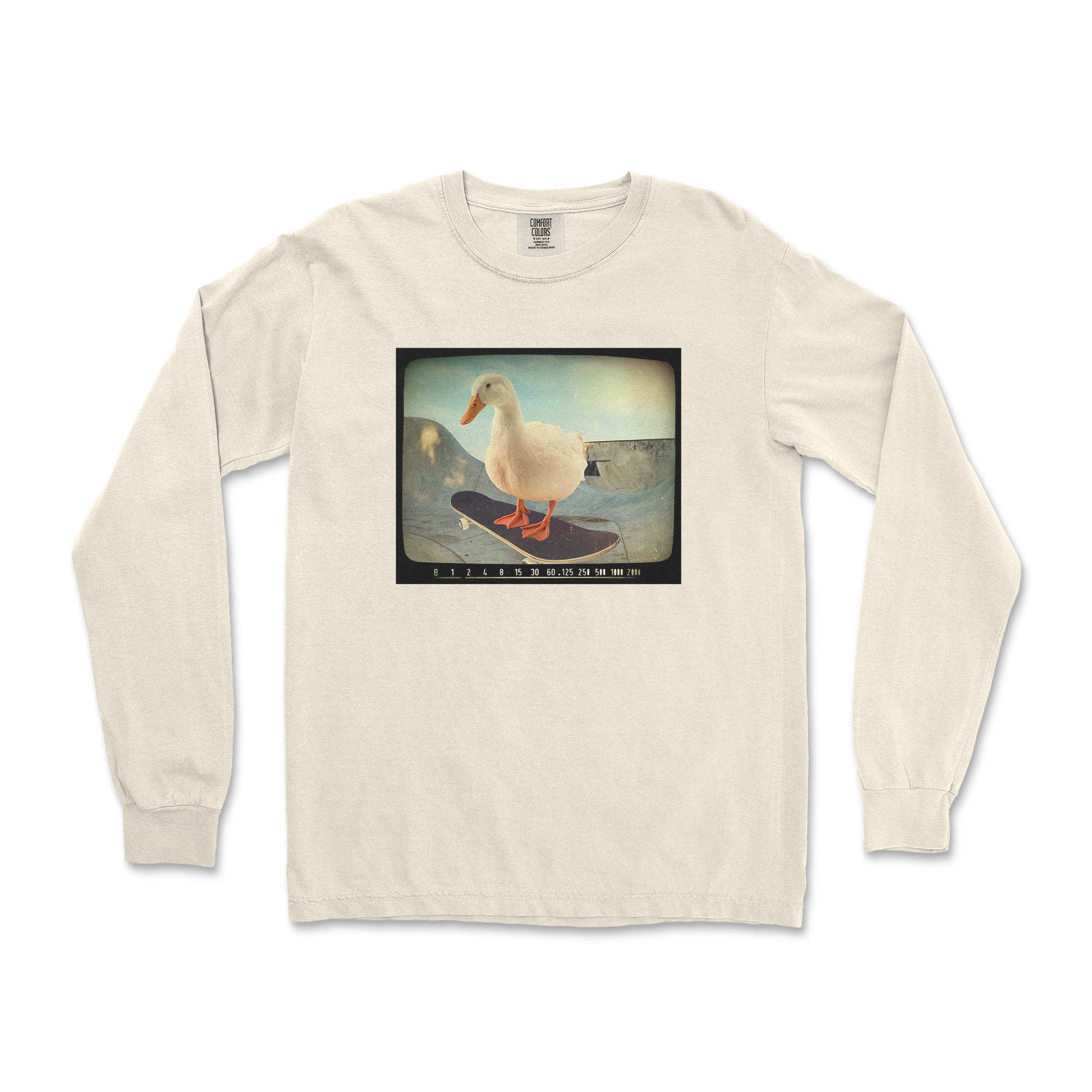 Comfort Colors Long Sleeve Do A Flip in Ivory