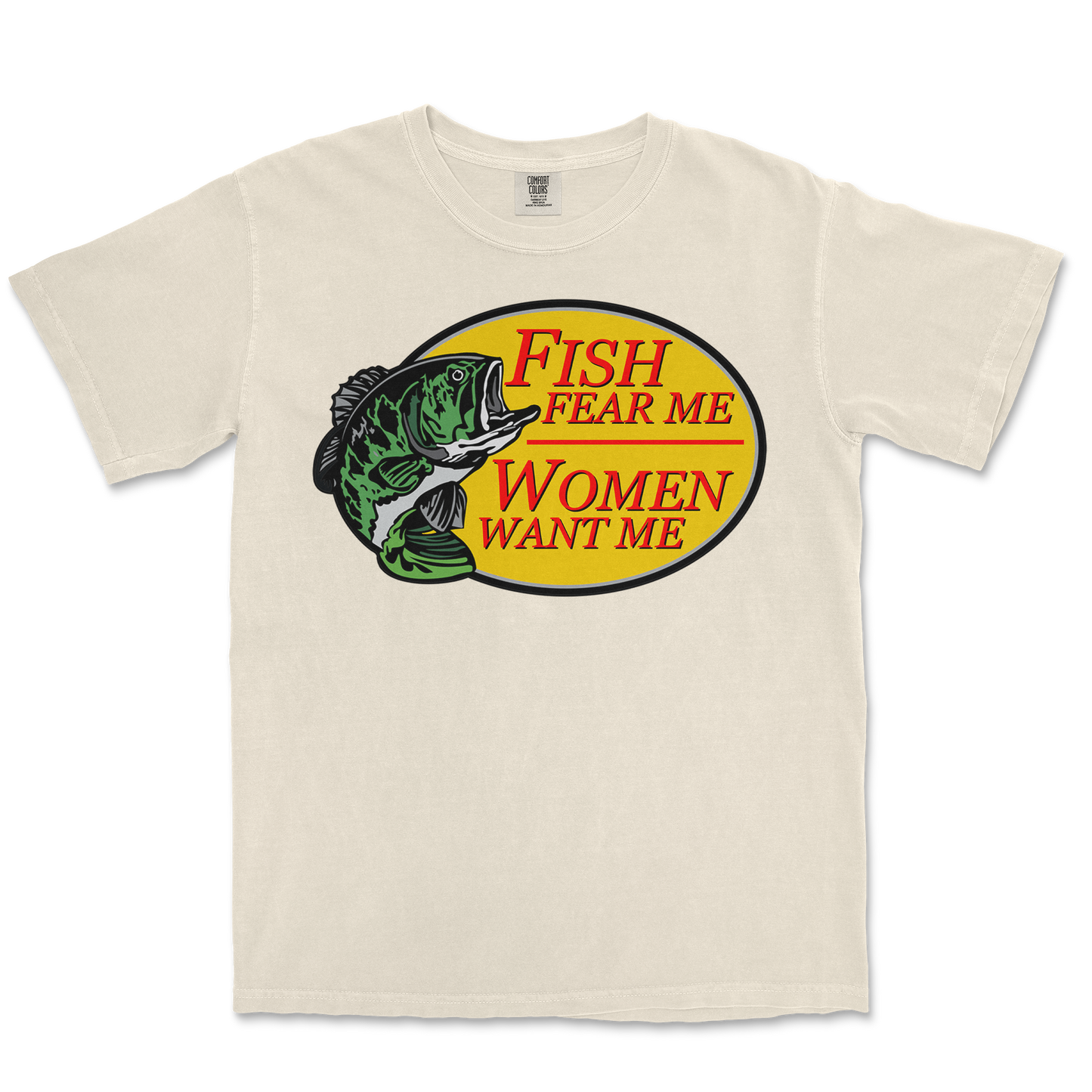 Comfort Colors T-Shirt For The Fishermen in Ivory