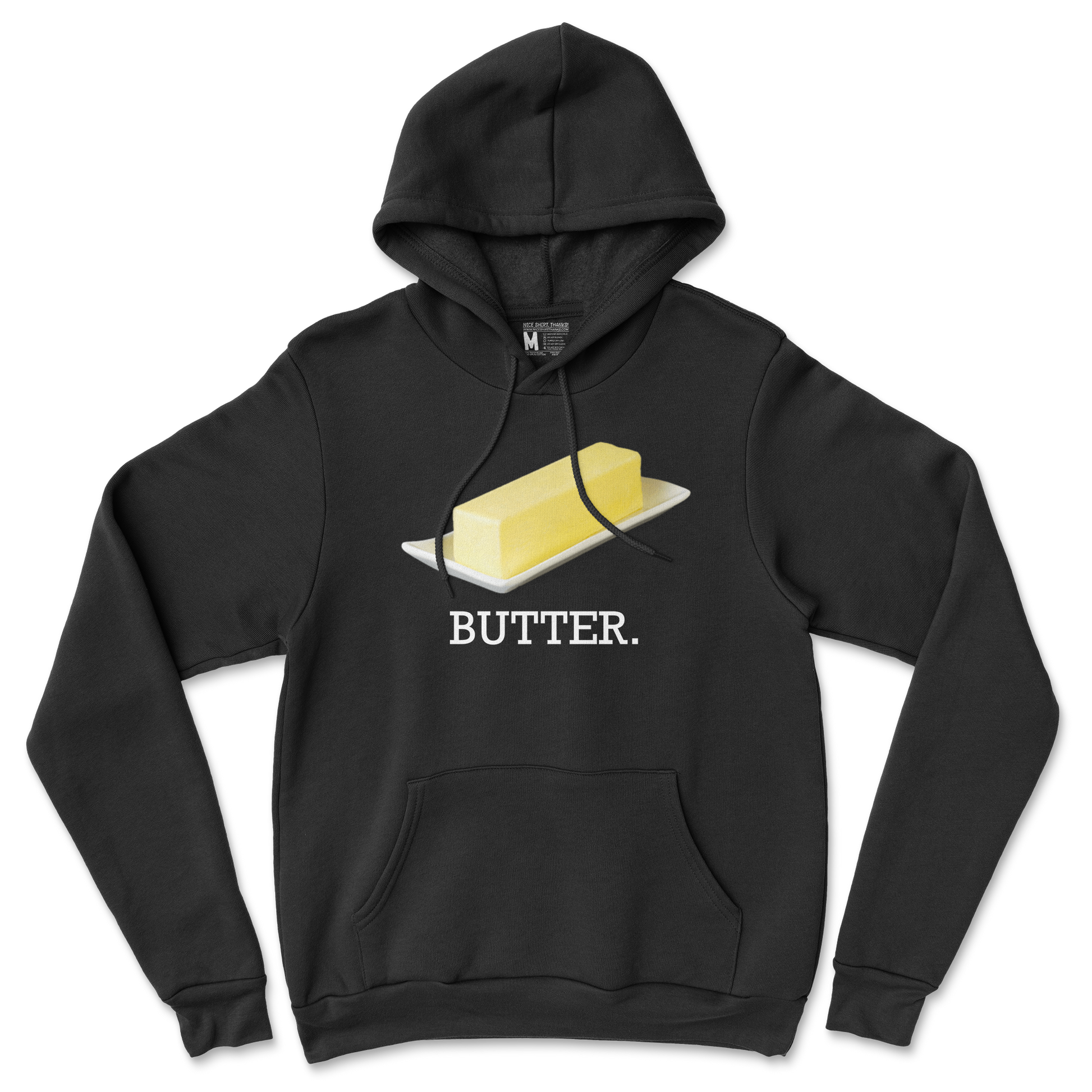 Gildan SoftStyle Hoodie Butter in Back