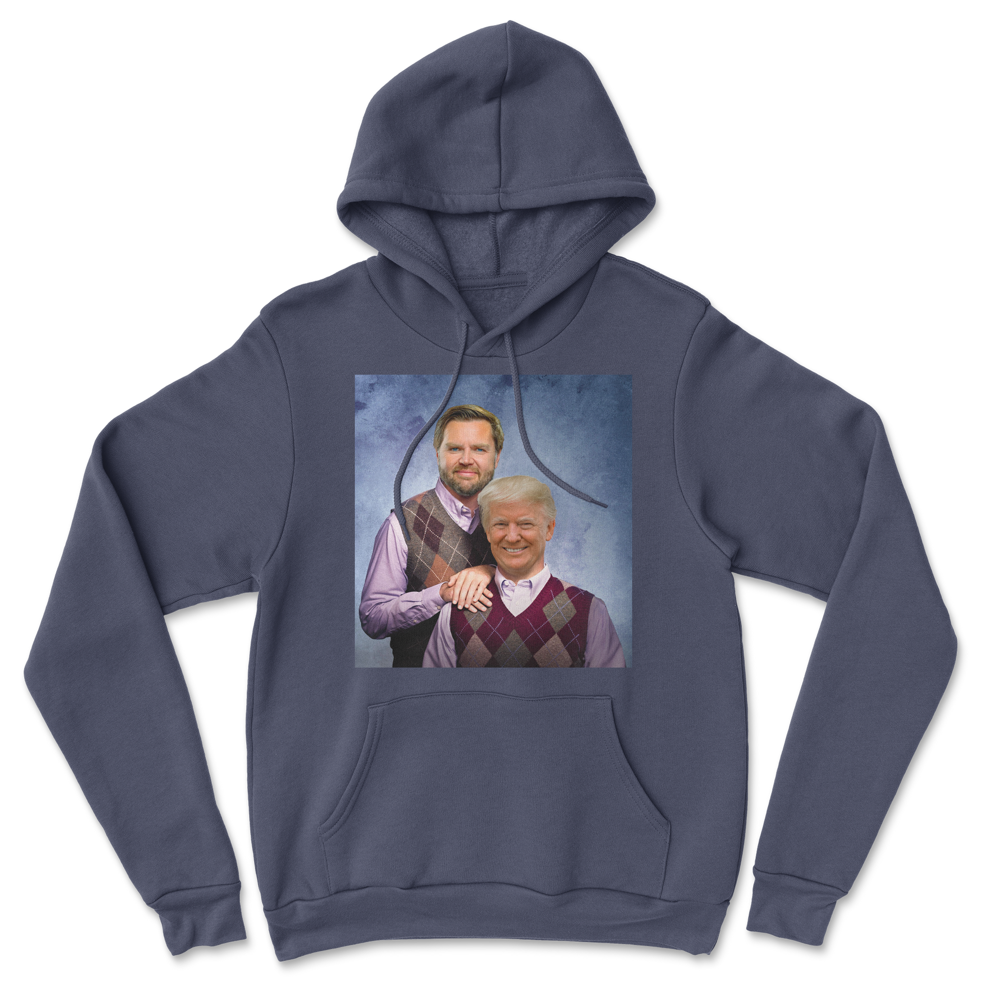 The Nice Shirt Hoodie Step Brothers  in Navy