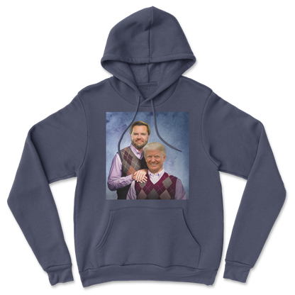 The Nice Shirt Hoodie Step Brothers  in Navy