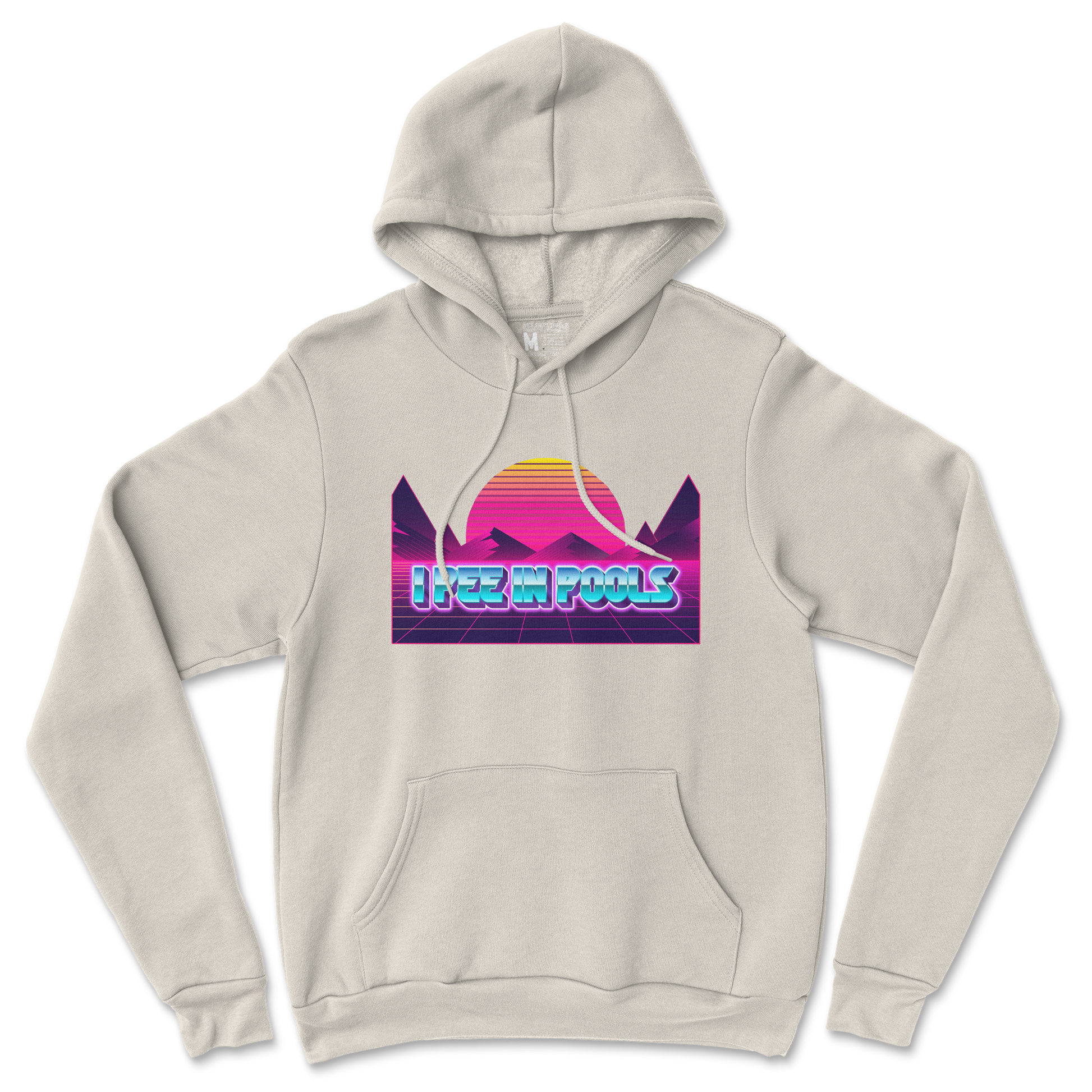 Gildan SoftStyle Hoodie I Pee in Pools in Sand