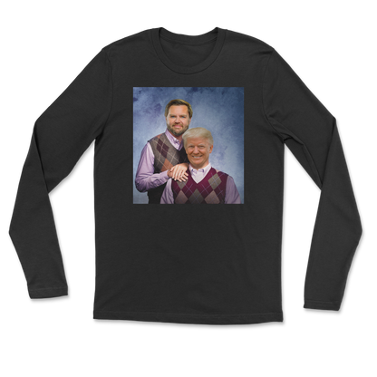 The Nice Shirt Long Sleeve Step Brothers  in Black