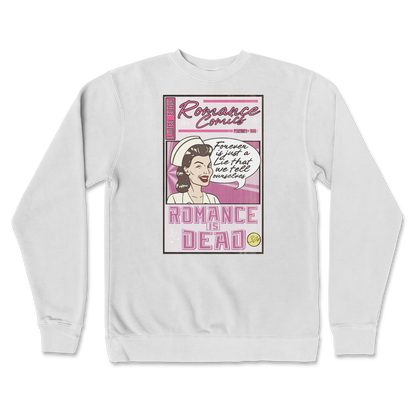 Independent Clothing Co. Crew Neck Romance is Dead in white