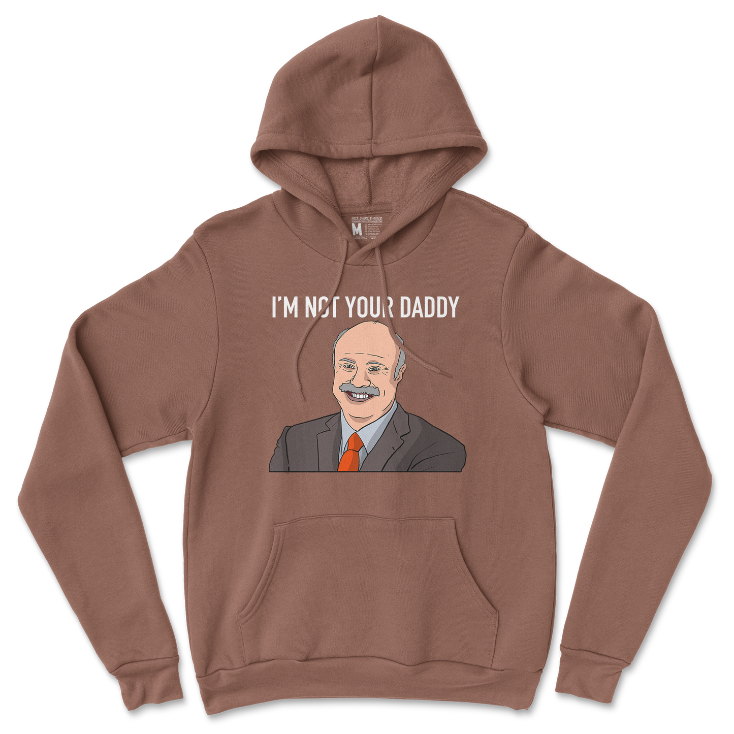 Gildan SoftStyle Hoodie Daddy Phil in Cocoa