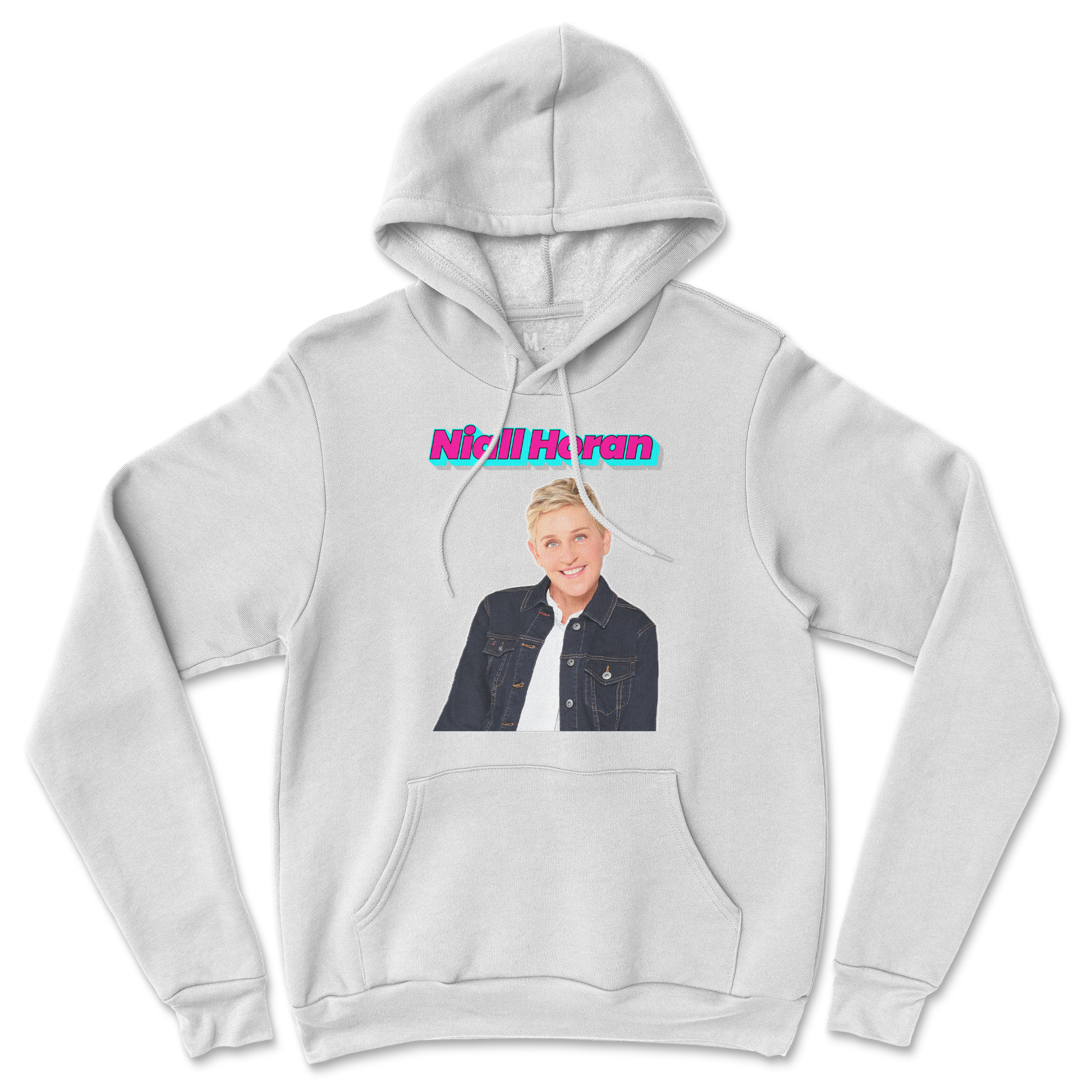 Gildan SoftStyle Hoodie Niall Horan in White