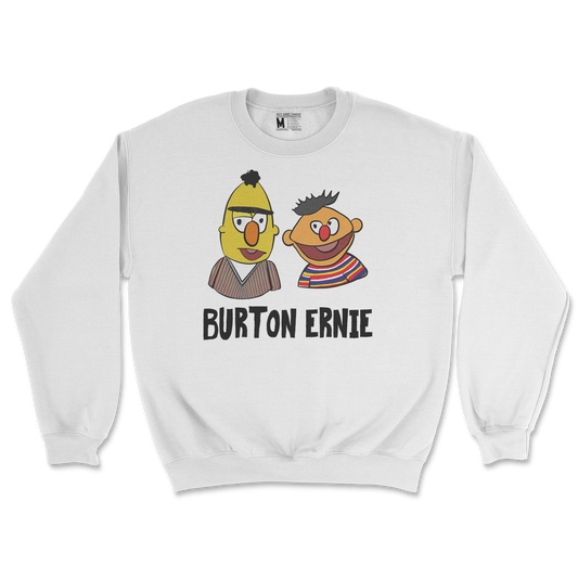 Gildan SoftStyle Crew Neck Burton Ernie in White