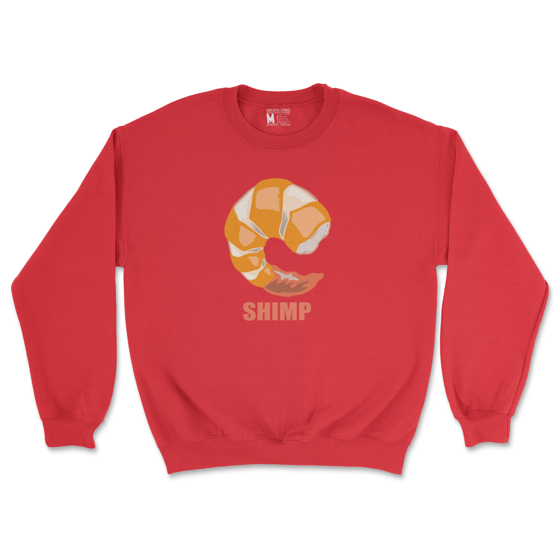 Gildan SoftStyle Crew Neck Shimp in Red