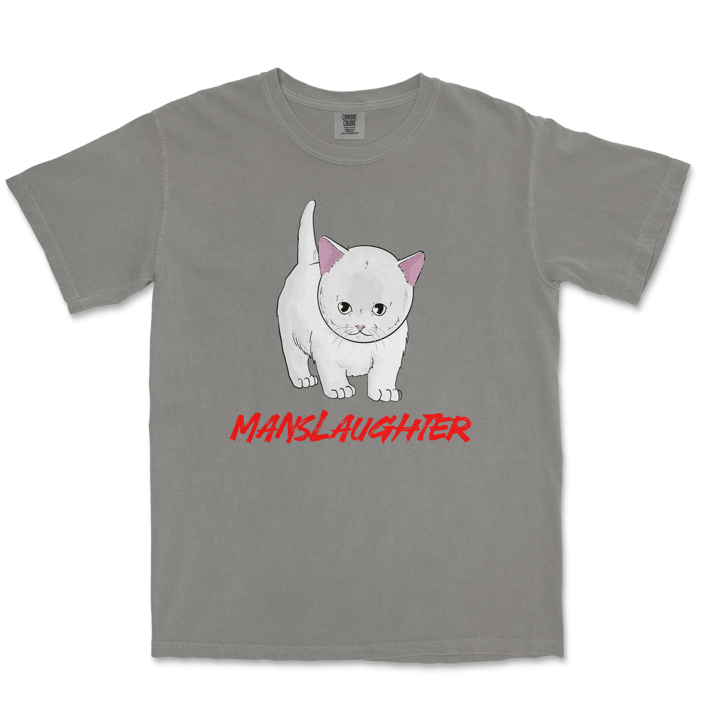 Comfort Colors T-Shirt Manslaughter in Grey