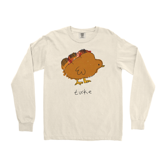 Comfort Colors Long Sleeve Turke in Ivory