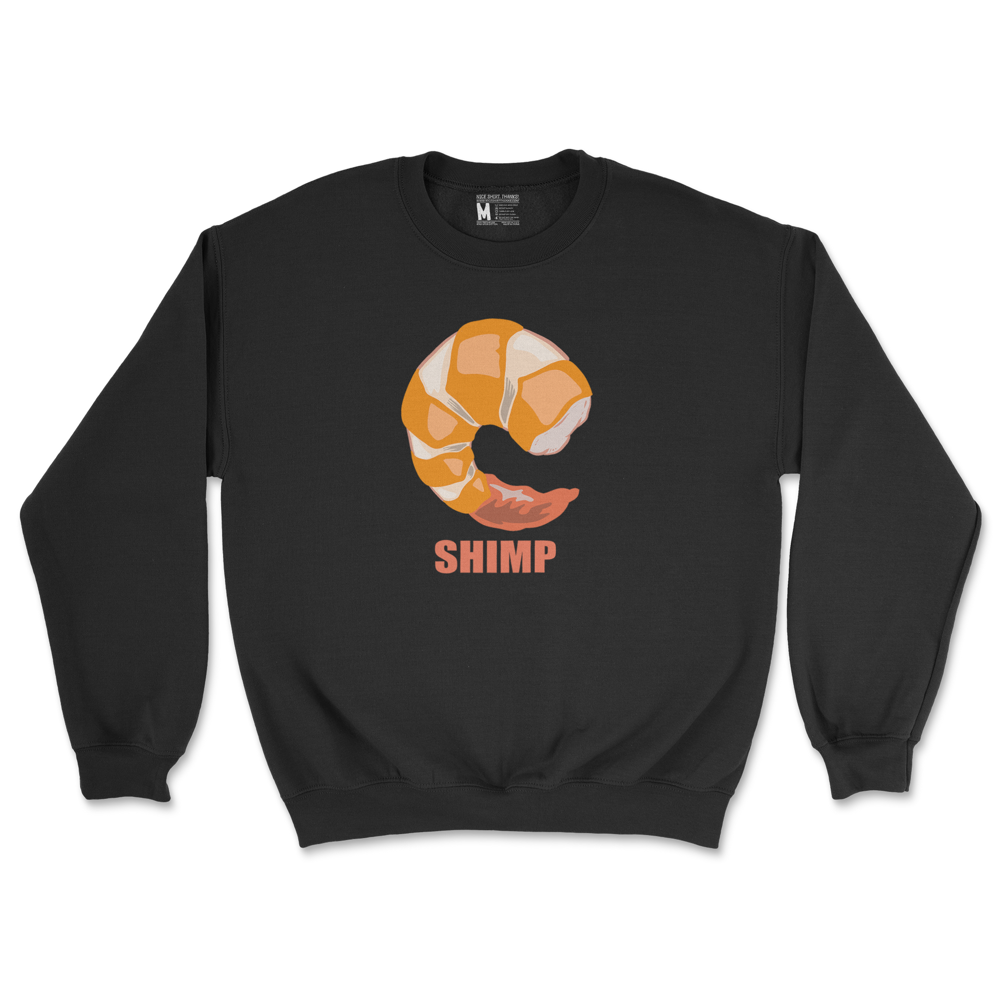 Gildan SoftStyle Crew Neck Shimp in Black