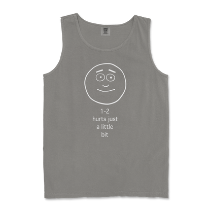 Comfort Colors Tank Top Hurts A Little Bit in Grey