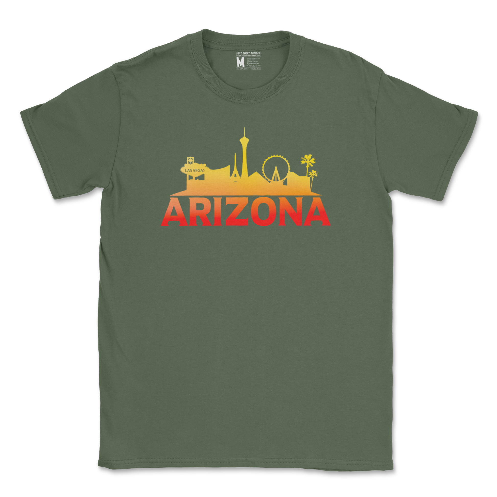 Gildan SoftStyle T-Shirt in Military Green