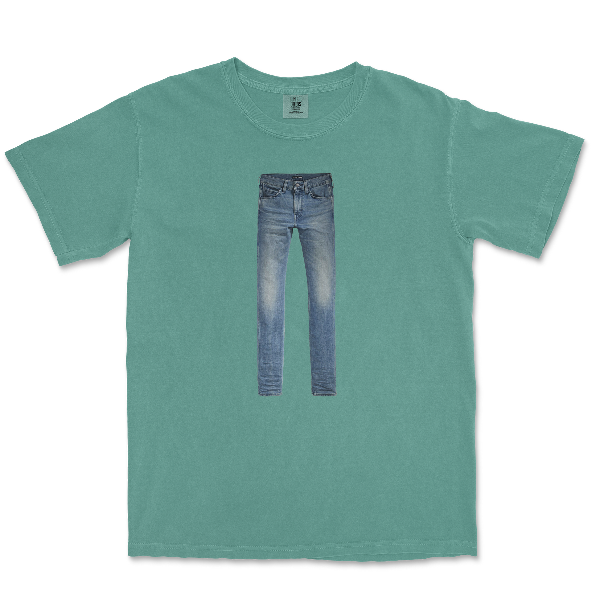 Comfort Colors T-Shirt Pants in LightGreen