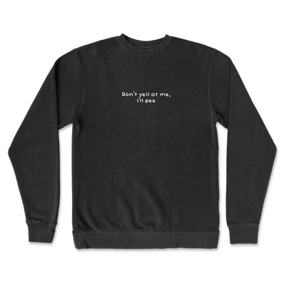 Independent Clothing Co. Crew Neck Dont Yell in Black