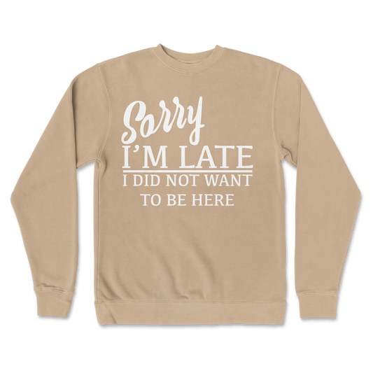 Independent Clothing Co. Crew Neck Late  in Sandstone
