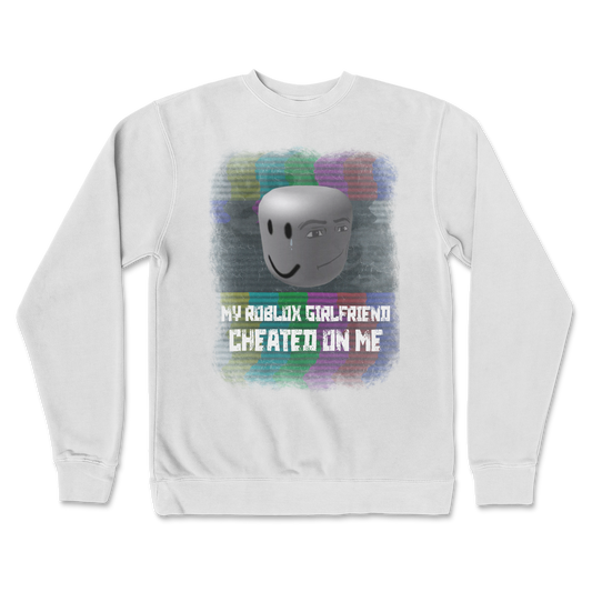 Independent Clothing Co. Crew Neck Roblox GF in White