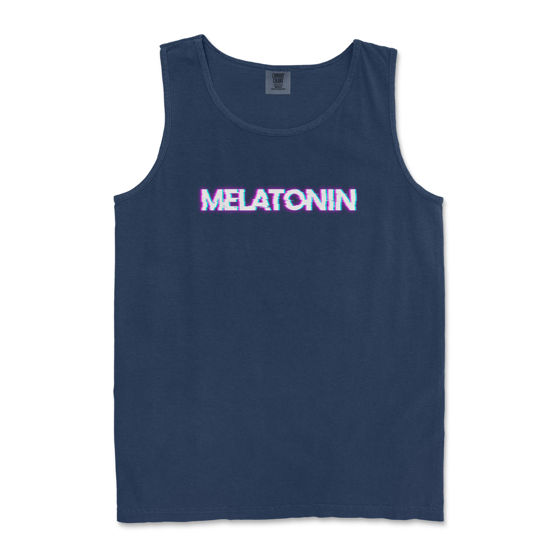 Comfort Colors Tank Top Melatonin in True Navy