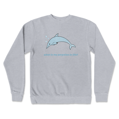 Independent Clothing Co. Crew Neck Porpoise in GreyHeather