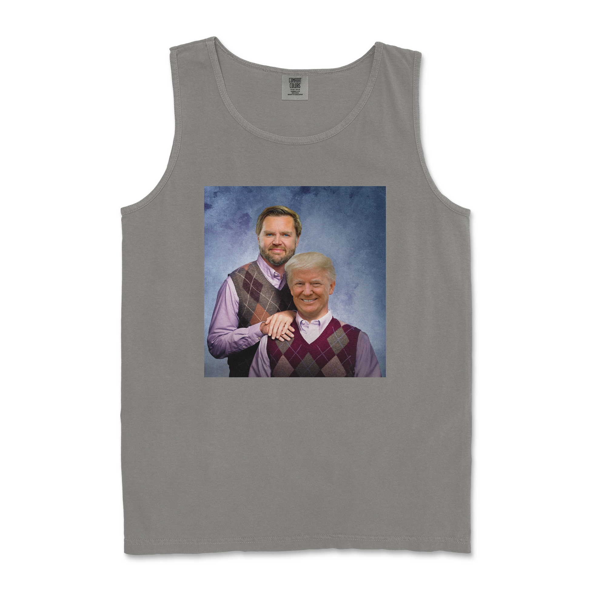 Comfort Colors Tank Top Step Brothers  in Grey