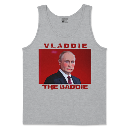 Gildan SoftStyle Tank Top Vladdie The Baddie in Sports Grey