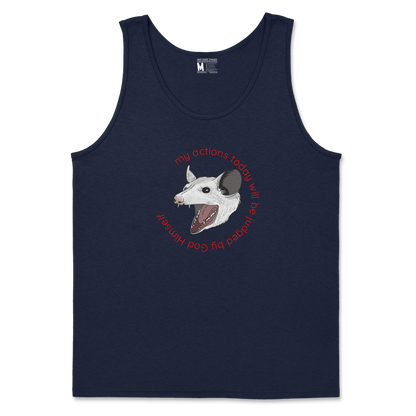 Gildan SoftStyle Tank Top in Navy