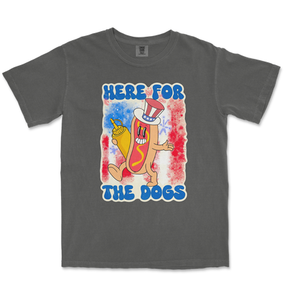 Comfort Colors T-Shirt Hot Dog in Pepper