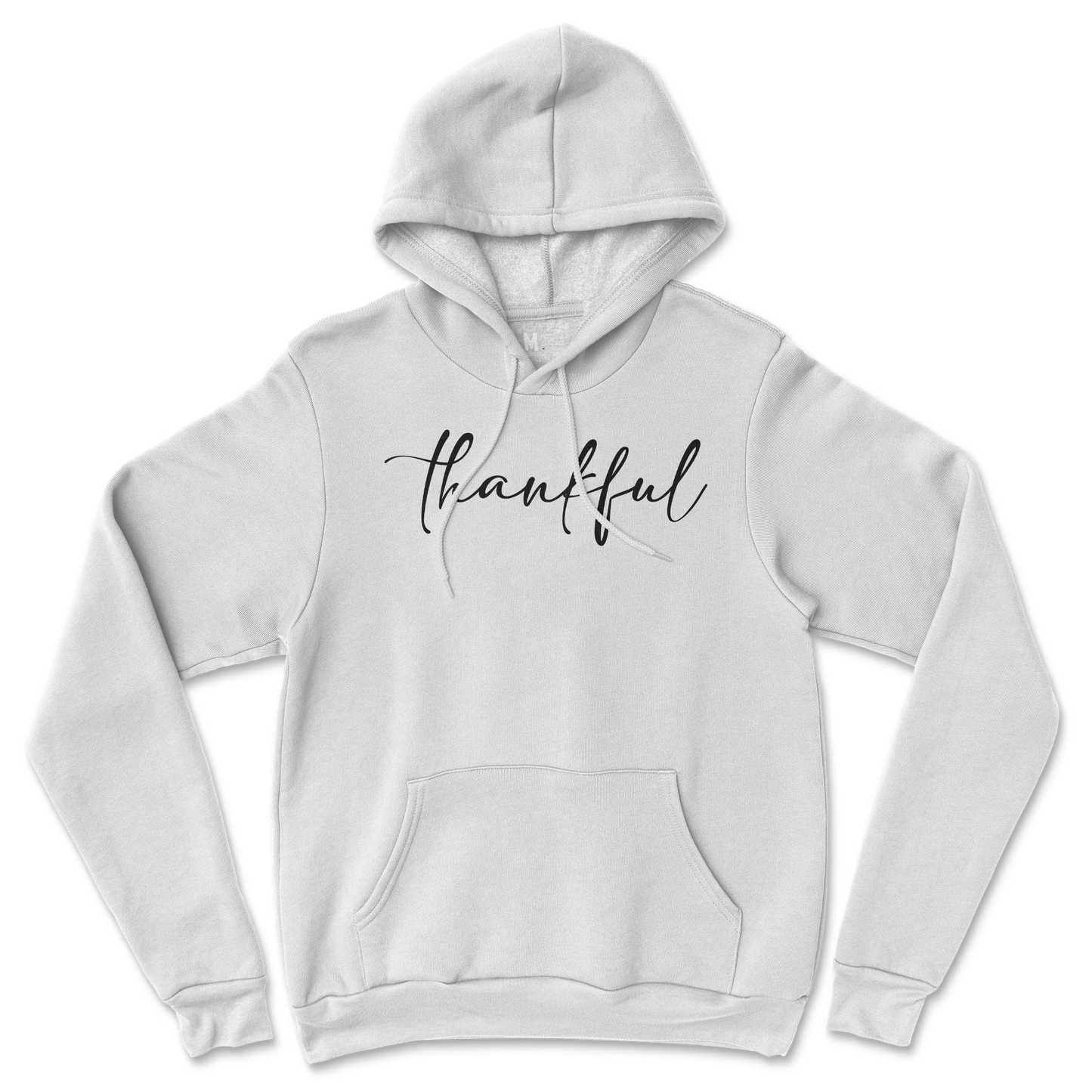 Gildan SoftStyle Hoodie Thankful  in White