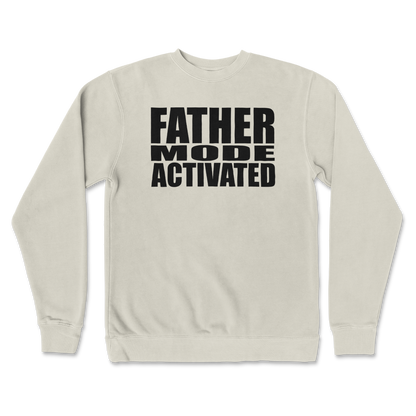 Independent Clothing Co. Crew Neck Father Mode Activated in Bone