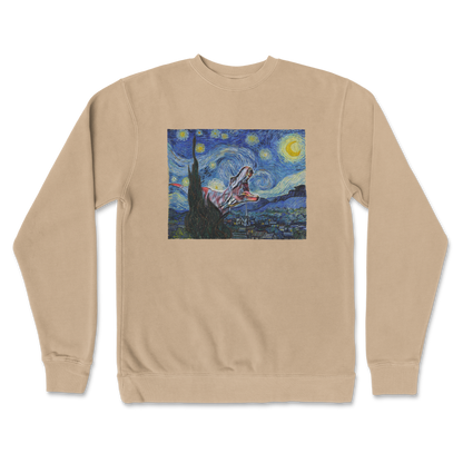 Independent Clothing Co. Crew Neck Van Gogh but Cooler in Sandstone