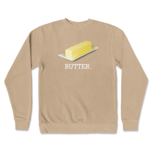 Independent Clothing Co. Crew Neck Butter in Sandstone